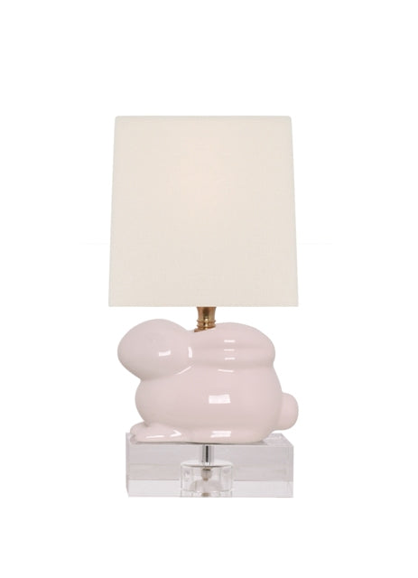 Porcelain Bunny Lamp