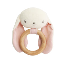 Load image into Gallery viewer, Baby Bunny Teether Rattle
