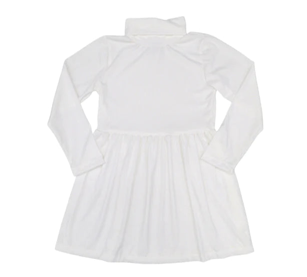Libby White Turtleneck Dress, Simply Sweet