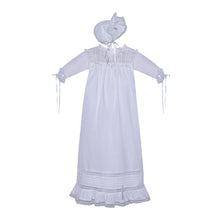 Load image into Gallery viewer, Sage Christening Gown &amp; Bonnet
