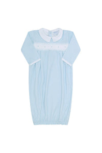 Gingham Baby Gown