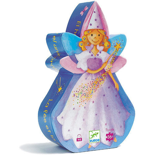 Fairy & Unicorn Silhouette Puzzle