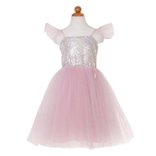Load image into Gallery viewer, Silver Sequins Princess Dress
