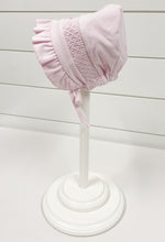 Load image into Gallery viewer, Smocked Bonnet Pima Cotton
