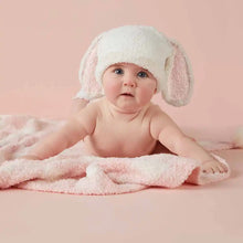 Load image into Gallery viewer, Pink Bunny Hat and Sock Set
