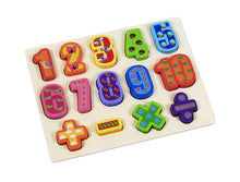 Load image into Gallery viewer, Wooden Alphabet &amp; Number Puzzle Assortment
